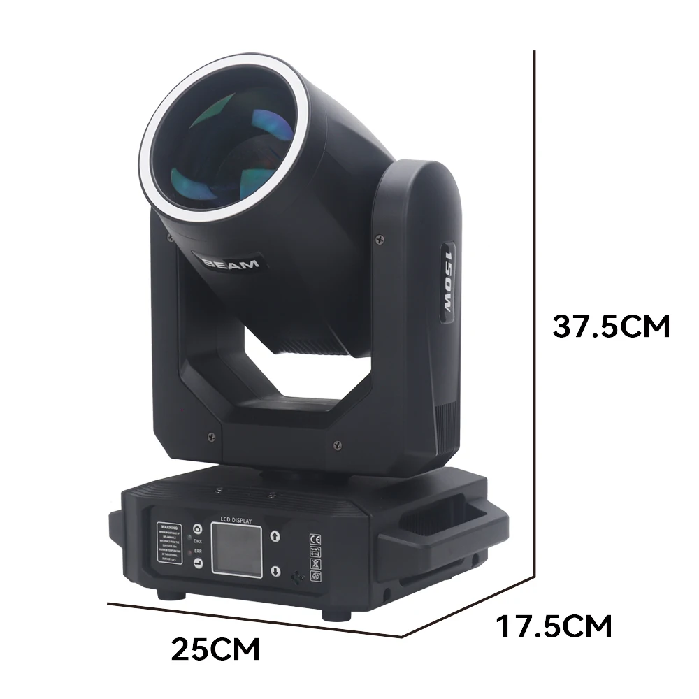 Lyre 150w LED Moving Head Light Luces Dj Night Club Disco Cabeza Movil Spot Stage Beam Lights
