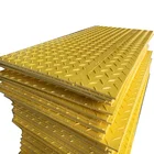 Plastic Plastic Uhmwpe Plastic Mat Black Temporary Curling Hdpe Plastic Road Surface Panel