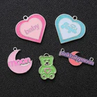 Charms Charm Custom Logo Enamel Pendant Charms Charm Keychain Luxury Charms For Bangles