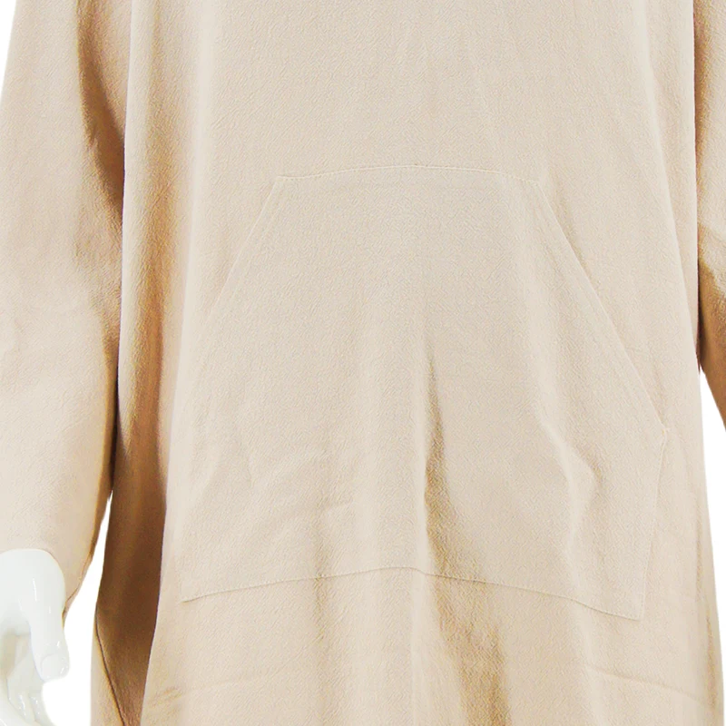 Men's Casual Hoodie Embroidery Regular Sleeve Saudi Arabian Thobe Islami Jumpsuits Playsuits factory