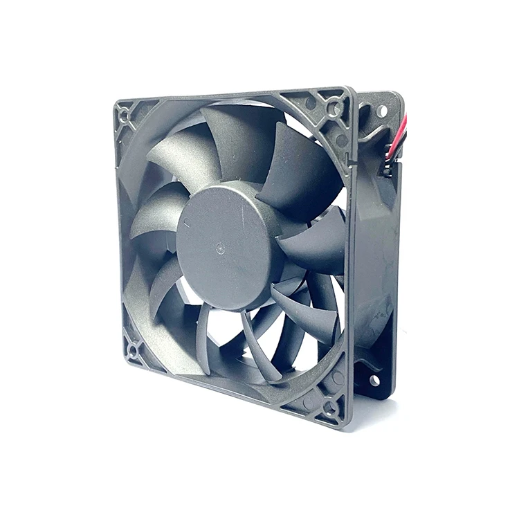 Dual Ball Bearing, 120x120x38mm, Plastic, 12V/24V/48V, Axial - detail 12