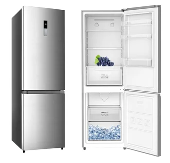 KD310RWE No-Frost Stainless Steel Refrigerator Electric Portable New Condition Frost-Free Defrost for Household & Hotel Use