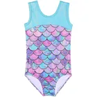 Custom Dancewear Rhythmic Training Dancewear Glisten Dance Wear Sleeveless Gymnastics Leotards For Girls