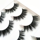 Eyelashes Eyelashes Eyelash Mink Popular Mink 3D False Eyelashes Ladies Makeup Popular Black False Eyelashes