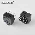 Stereo Jack PJ-317 Black 3.5mm 5PIN Stereo Jack Socket Audio Female Earphone Jack