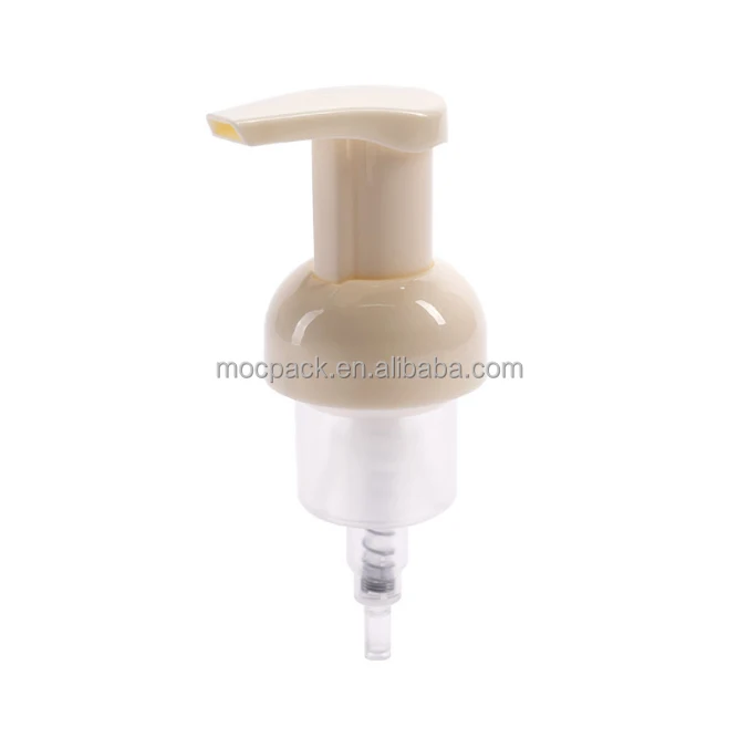 410 pp plastic press pump foam pump head face cleaning mousse bubble hand sanitizer foam pump-25