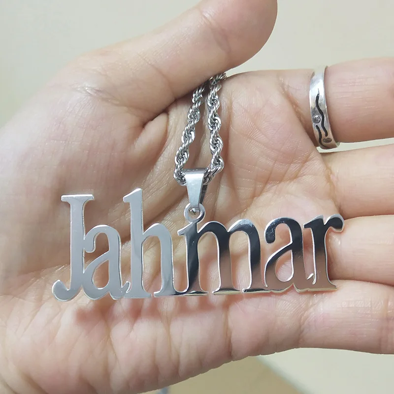 Stainless Steel Silver Necklace Men 
