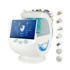 Newest Smart Ice Blue 7 In 1 Water Hydra Oxygen Diamond Dermabrasion Facial Machine With Skin Analysis