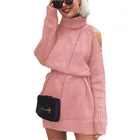 Dress Sweaters Autumn And Winter Women Computer Knitted Dress Women Sweaters Dress Custom Logo