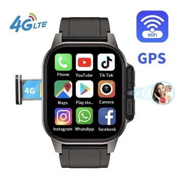 Domino DM62 smart watch Android Smartwatch With 4G Sim 800mAh HD camera watch Android 8.1 Google Payment Apps NFC Video player