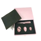 Quartz Crystal Wholesale Healing Rose Quartz Crystal Yoni Egg Gemston