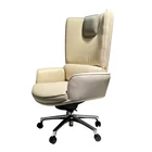 Back White Chinese Supplier Low Price High Back Leather Chair White Office Chair Home Office Chair