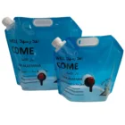 Pouch Spout 2L 3.8L 5L 10L 15L BPA Free Reusable Foldable Water Pouch With Spout