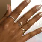 Ring Rings Rainbowking 925 Sterling Silver Royal Highness Princess Noble Exquisite Glittering Gold-plated Moonstone Ring