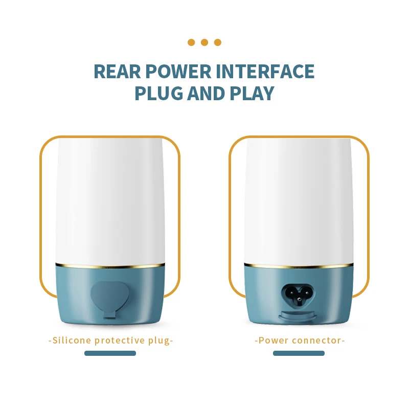 Portable Travel Mini Termos Fast Boil Teapot Stainless Steel Heating Cup Electric Kettle 2023 details