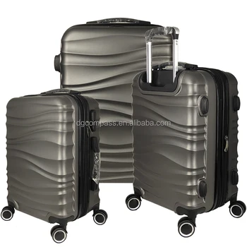 Travel Suitcase 3 piece trolley Luggage set Luggage Factory wholesale ABS unisex carry-on large capacity luggage with wheels