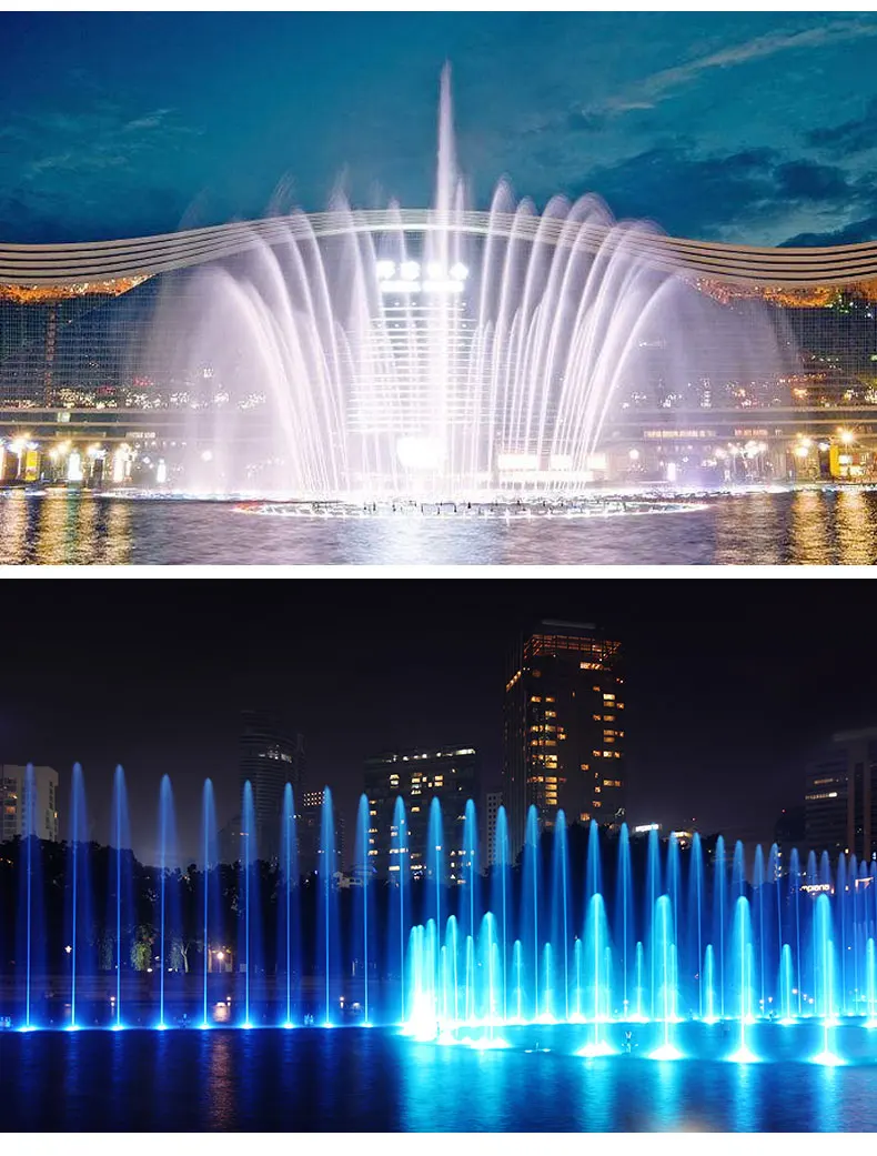 Modern Stainless Steel Water Fountain Nozzle for Garden Straight Jumping Jet with Music & Dancing for Collecting factory
