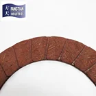 Clutch Vehicle Clutch Facing Red Copper Woven Auto Parts Clutch Facing For Passenger Vehicle