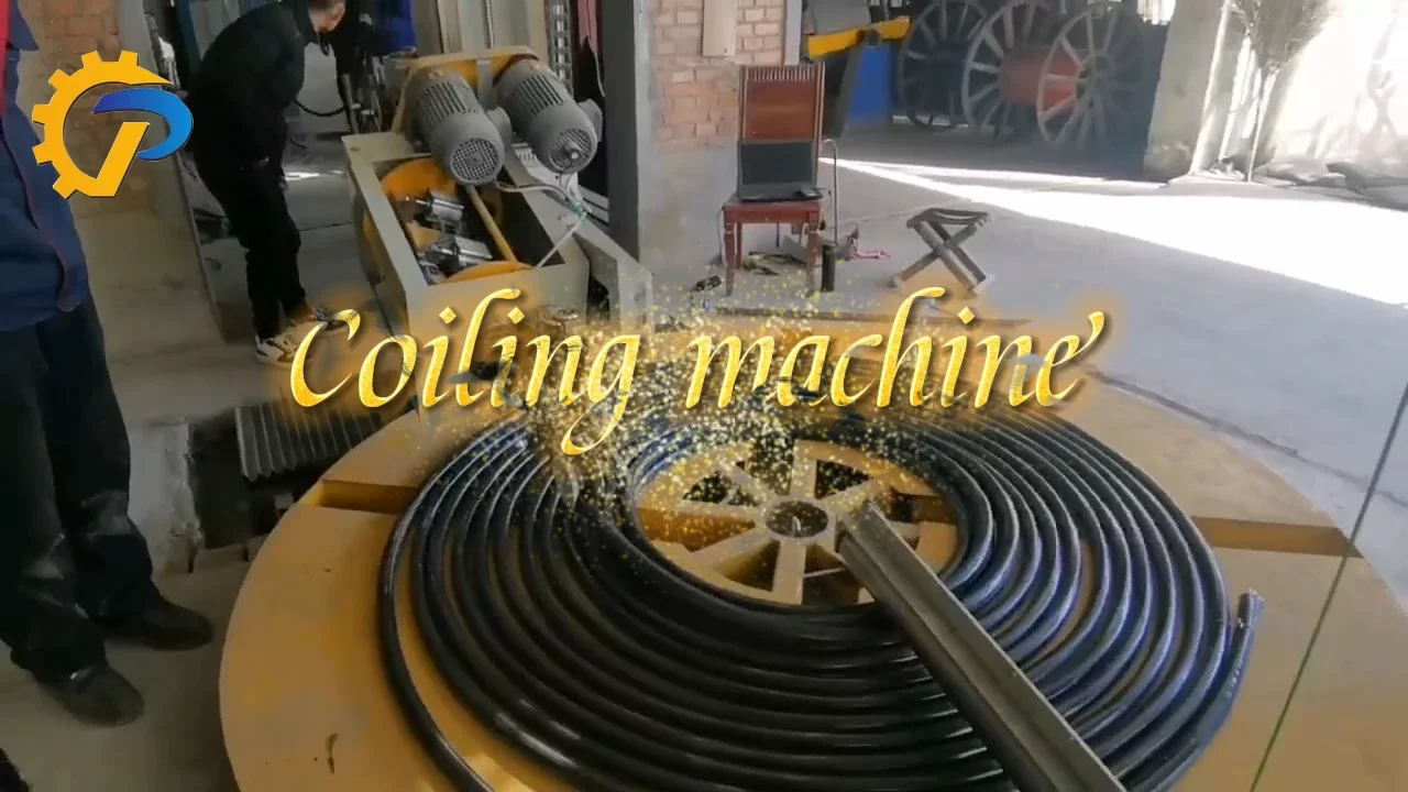 Chipeng Cable Equipment Automatic Wire Take Up Coiling Machine Cable