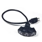 Electrical 220v 16/3 6ft Power Cord Electrical Outdoor Heavy Duty 220v Multi Socket Extension Cords