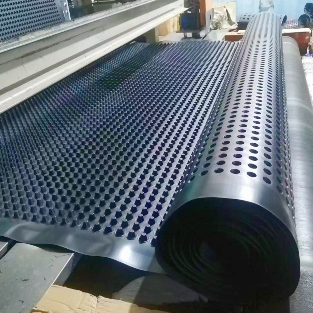 批发价格中国供应hdpe排水板凹坑防水hdpe排水板优质凹坑排水板