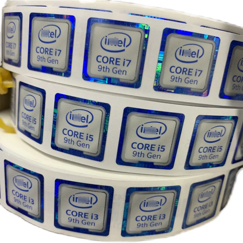 Intel Core i7  sticker 18 x 24.5mm 2011 Version 
