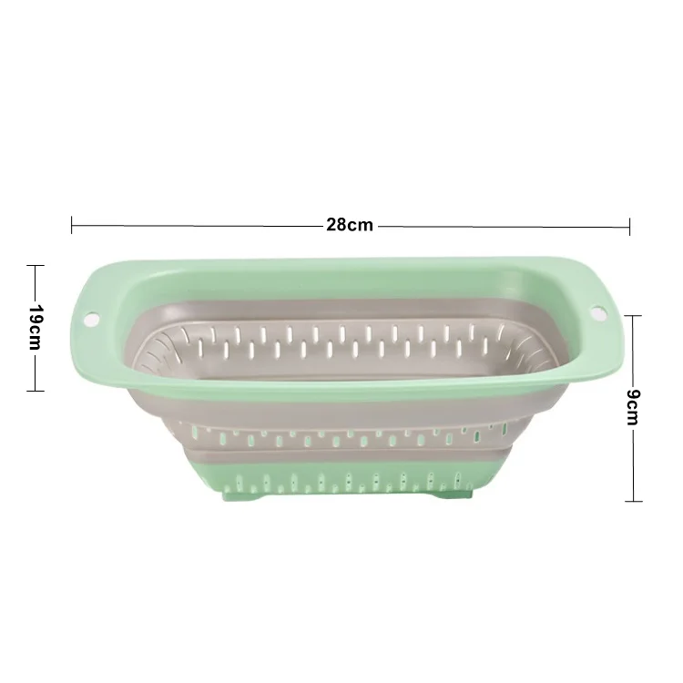 Collapsible Colanders Strainers Food Colander for Draining Pasta Fruits Vegetables Kitchen Tool