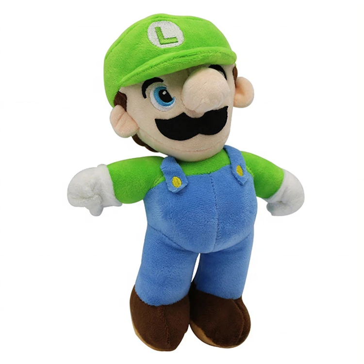 super soft stuffed plush mario toy green size 10",12",16" - buy