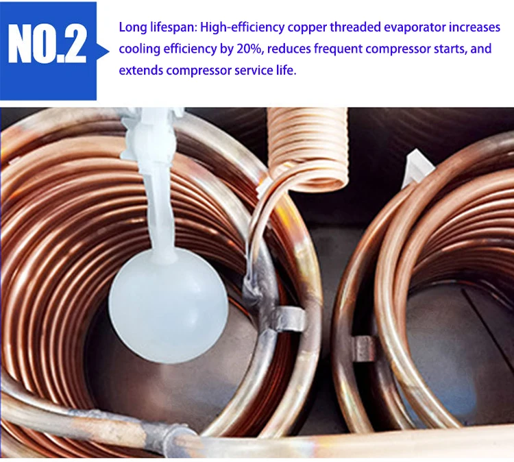 Industrial Chiller, R22/R404a/R407c/R134a, 18KW/6HP - detail 8