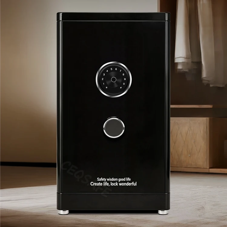 f1 800 ceqsafe digital smart safe box fingerprint face recognition safe with wifi remote tuya app-3