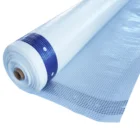 20' X 100' Scaf-Lite 6 Mil Scaffold Sheeting Wrap With Reinforced Eyelets 1 Roll Flame Retardant
