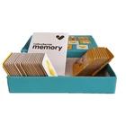 Professional Printing Factory Low Cost Customized Kids Playing Card Sublimation Memory Card Game