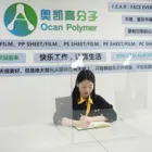 Plastic Table OCAN 1.5mm PET Plastic Desk Table Shields Supplier