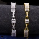 Charm New Fashion Wholesale Jewelry Rectangle Charm Accessories Chain Bracelet