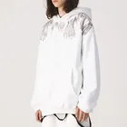 Fit Hoodie Custom Logo High Street Trendy Loose Fit Fleece Hoodie