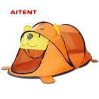 House Popup Tiger Animal Children Play Tent House Fast Popup Instant Camp Tent Outdoor Sunshade Tent