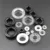 Black White Round Transparent Clear Plastic Grommets Eyelet Buy