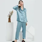 Sleepwear 2021 New Listing Pajamas 16 Mm 100% Silk Sleepwear Fashion Design Anti Dust Mites Night Wear