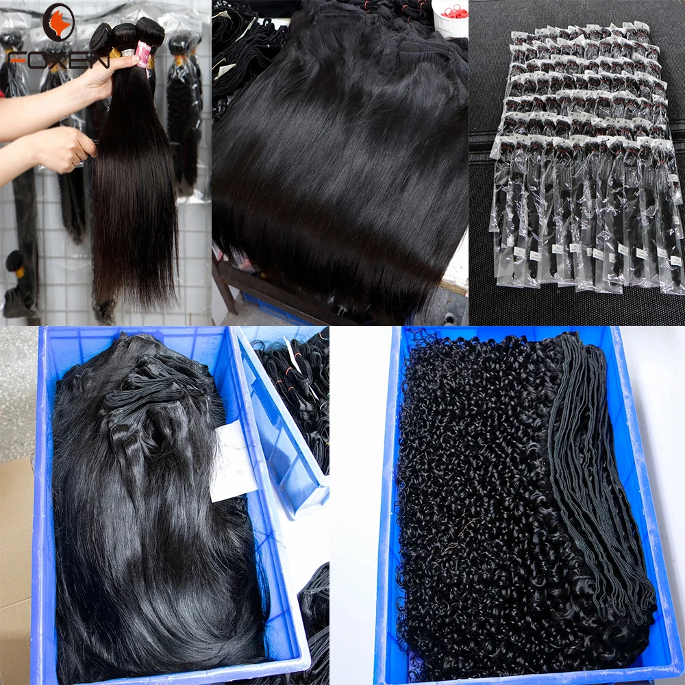 Xuchang Fuxin Factory Brazilian Body Wave Hair 18 and 20 Inch Virgin Human Hair Bundles Cuticle Aligned and Weave Style