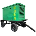 Diesel Generator 100kw Generator 120kva 100kw Electric Start Diesel Generator With Trailer
