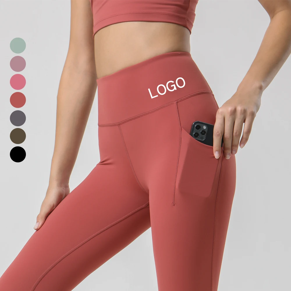 Solid Color Workout Leggings