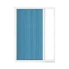 Strongly Recommend Aluminum Alloy Frame Non-woven Fabric RV Caravan Campervan Shower Door