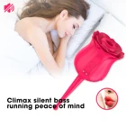 Toys Sex Toy 2021 Toys Sex Vibrating Nipple Sucking Clitoris Stimulator Red Shaped Rose Vibrator Rose Toy