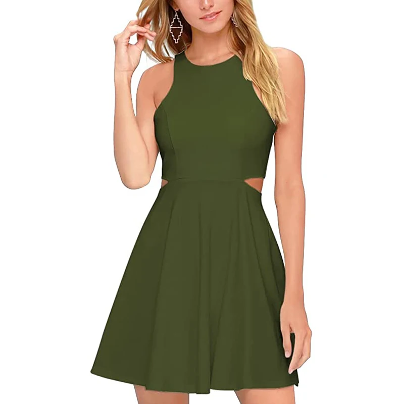 a line tank top dress