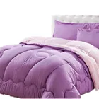 Comforter Home Hotel Comforter Manufacturer Luxury Comforter Box Type Quilted Comforter Purple Comforter