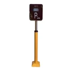 Car Park Car Park Barrier Lincense Plate Recognition Illuminated Manual Release Straight Car Park Barrier Gate Arm
