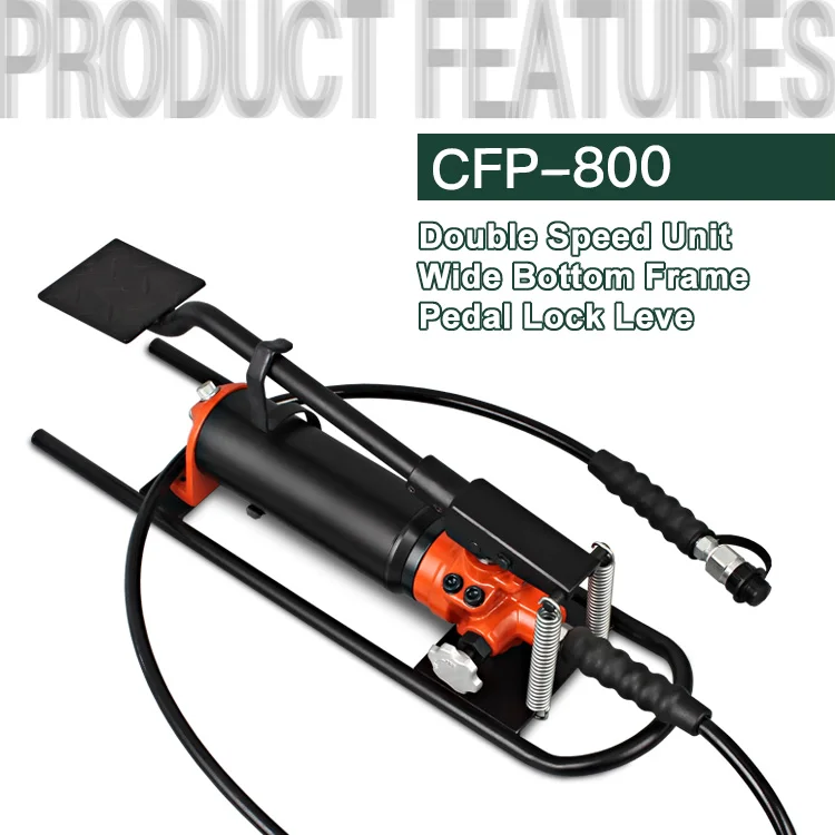 China Supply CFP-800 Single Acting Foot Operated Hydraulic Pump