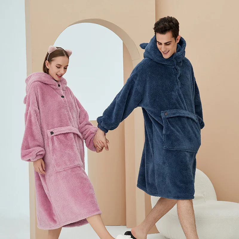 Fluffy Lazy Wearable Tv Clothes Sherpa 