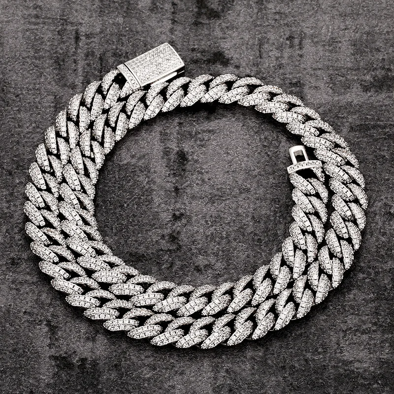 10mm Sterling Silver Cuban Link Chain 