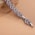 Jewelry Silver Charm Bracelet New Luxury Jewelry Silver Plated Charm Bracelet For Women